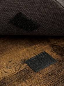 VASAGLE Panca Scarpiera, Scarpiera con Seduta, Scarpiera Ingresso con Cuscino e 10 Scomparti, Ripiani Regolabili, Corridoio Soggiorno, 30 x 104 x 48 cm, Nero Ebano/Marrone Cammello/Bianco e Grigio/Marrone Vintage e Marrone/Rovere e Grigio - Castano - Visualizzare 7