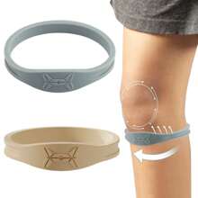 高弹压缩护膝带髌骨带，采用高弹材料制成，可稳定骨骼并提供舒适贴合，不会夹腿，适用于肌腱支撑、运动膝盖保护、减震和髌骨稳定健身房配件膝盖支撑运动护膝健身房护膝