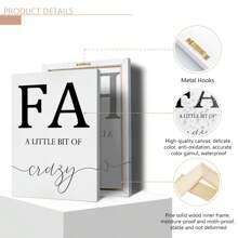 3pcs Simple Black White Family Wall Poster, Wall Canvas, Canvas Painting Wooden Frame - Thickness 1.5cm Posters,Wall Art,Room Decoration Stuff - Multicolor - View 7