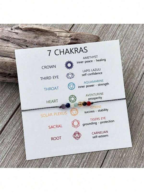 7 Chakra Bracelets, Crystal Bracelets, Yoga Jewelry, Meditation Gifts, Healing Chakra Crystals, Spiritual Gifts, Natural Gemstone Bracelets