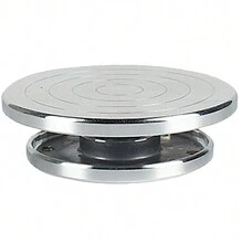 Heavy Duty Sculpting Wheel Turntable Pottery Stand Revolving DIY Tool Art Crafts Platform For Model Building - 15cm - Multicolor - View 1