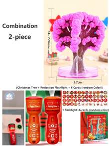 1pc Christmas Magic Tree-Pink, Stress Relief Toy