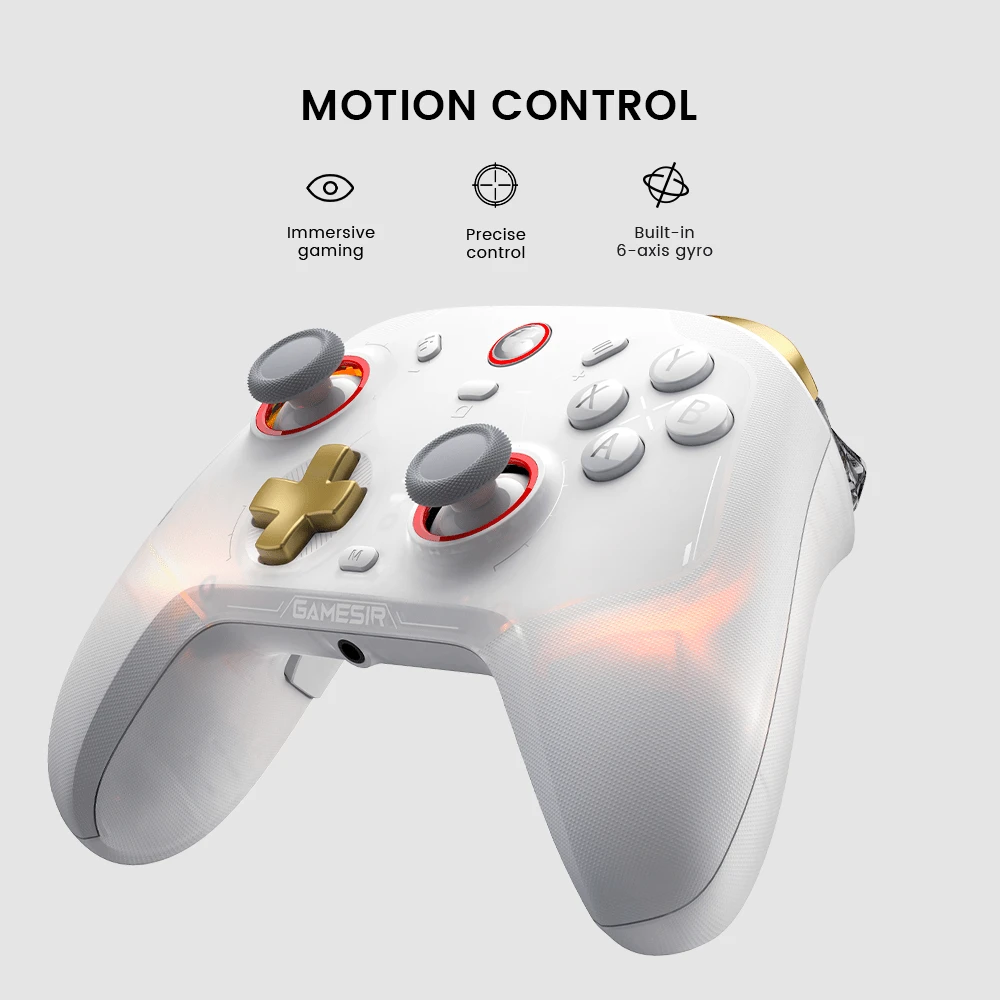 GAMESIR Controlador inalámbrico para juegos Gamesir Cyclone 2 Pro Switch con mando a distancia