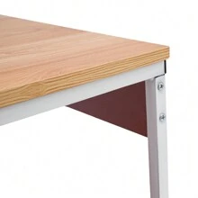 Original estante de madera para microondas de dos niveles con estante para cajones - color madera - Ver 5