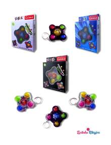 10 Children's Electronic Memory Game Four Colors To Play Mini Keychain With Sound And Lights - Nhiều màu - Xem 10