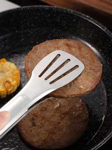 7 英寸/9 英寸/12 英寸/14 英寸不锈钢 3 叉食物钳，加厚且耐热，适用于家庭烹饪、烧烤、牛排、自助餐、面包钳