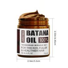 未精制的巴塔纳发油，100％ 有机洪都拉斯巴塔纳护发油，有助于消除毛躁、发梢分叉，使头发更具质感和光泽！ - 彩色 - 查看 10