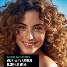未精制的巴塔纳发油，100％ 有机洪都拉斯巴塔纳护发油，有助于消除毛躁、发梢分叉，使头发更具质感和光泽！ - 彩色 - 查看 8