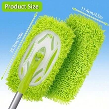 8pcs/6pcs/4pcs/2pcs/1pc, Microfiber Cleaning Mop Replacement Pad, Compatible With Sweeper, Flat Floor Mop Cloth, Washable And Durable Replacement Mop Cloth, Wet And Dry Use, Easy To Clean, Cleaning Supplies, Back To School Supplies,Mop Replacement Pads, Elastic Band Flat Floor Mop Cloth, Washable Durable Mop Pad Refill, Dust Mop Head, Soft Mop Pad Refill, Super Absorbent, Easy To Clean, Cleaning Supplies