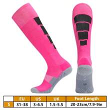 1 Paar dick gepolsterte Terry Hohe Fußball/Fußball Socken, Unisex Sport Socken für Aktivitäten wie Fechten, Reiten, Golf, American Football, Baseball, Skifahren