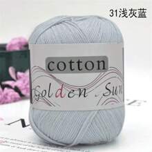 6pcs/Bundle Yarn, 50g, 120m (4727.4in), Suitable For Knitting Sweaters, Blankets, Hats, Socks, Scarves, Crochet Shoes, Bags - White