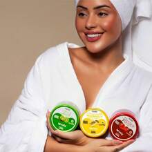 Lovely Fruit Scented Body Scrub Face Beautiful Moisturizing Cream 280g - 椰林飄香 - 查看 4