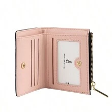 Korean Style Women's Wallet, Soft Rhombus Pattern Mini Purse, Coin Pouch, Card Holder, Perfect Gift For Women, Christmas Gift