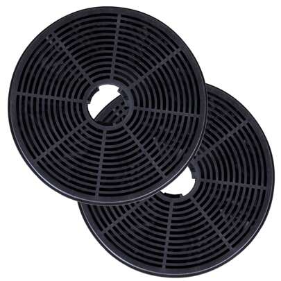 Cecotec Ersatz – 2er-Pack Kohlefilter, kompatibel mit Dunstabzugshaube mit 132 cm Durchmesser – Flux ø132 ✅ Lieferung 24/72 Stunden nach Spanien (Halbinsel)