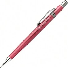 Pentel Sharp Metal 0.7mm Mechanical Pencil - Berwarna merah muda - View 1