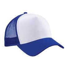 Beechfield Unisex Adult Snapback Trucker Cap (Bright Royal Blue/White) - Royal Blue - View 1