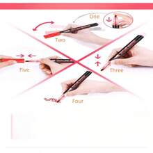 24-Pc Multi-Line Outline Pens Set, Including Fluorescent, Glitter, Metallic Color Markers For DIY Journals, Drawing, Painting, Coloring - one-size - View 7