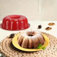 1 Pumpkin Shape Non-Stick Cake Mold, Non-Stick Coating, Multiple Sizes, Two Colors Optional, Baking Tool Set, Suitable For Various Holidays, Family, Kitchen, Restaurant, Hotel, Service Place, Birthday, Wedding, Four Seasons, Kitchen, Christmas Gifts