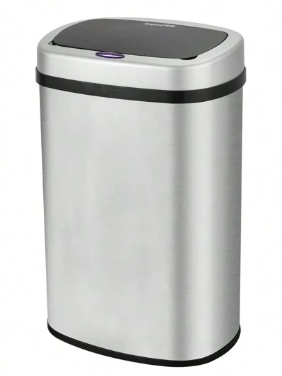 58L Stainless Steel Automatic Touchless Kitchen Bathroom Sensor Bin,Trash Can,Touch Bin