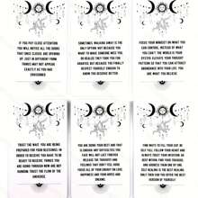 Spilic Messages Oracle Cards Deck(With Pdf-Guidebook)Fortune Telling Game,Halloween Gift, Christmas Gift - Black - View 5