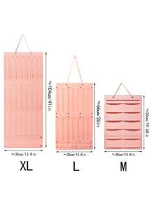 1 pezzo Borsa contenitore donna extra large per accessori per capelli come fermagli, fasce, scrunchies, organizer da appendere a parete, scatola per gioielli, adatta per uso quotidiano e custodia occhiali, ideale per feste di genere, compleanni, matrimoni e feste, il regalo perfetto per colleghi, amici e familiari, per il ritorno a scuola