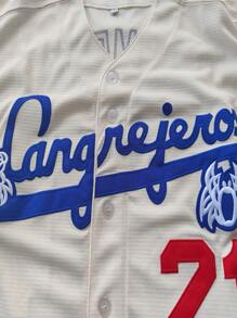 ST John's Shamrocks Men's Santurce Crabs 21 Roberto Clemente Baseball Jersey Crabbers Puerto Rico Beige Elastic Fabric -Casual Sports Shirt Button Embroidered Training Match Sports Shirt