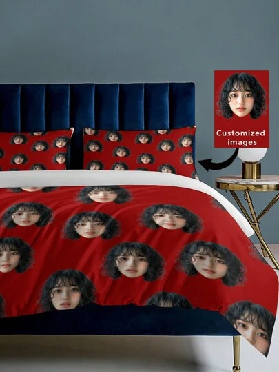 Custom Bedding, Custom Duvet Cover, Custom Comforter, Personalised Bedding Set, Personalized Duvet Cover Set, Create Your Own Bedding