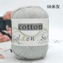 6pcs/Bundle Yarn, 50g, 120m (4727.4in), Suitable For Knitting Sweaters, Blankets, Hats, Socks, Scarves, Crochet Shoes, Bags - White