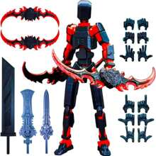 Conjunto de 13 figuras de acción Titan - Muñecos robots T13 completos impresos en 3D, figuras coleccionables para decoración y exhibición de escritorio