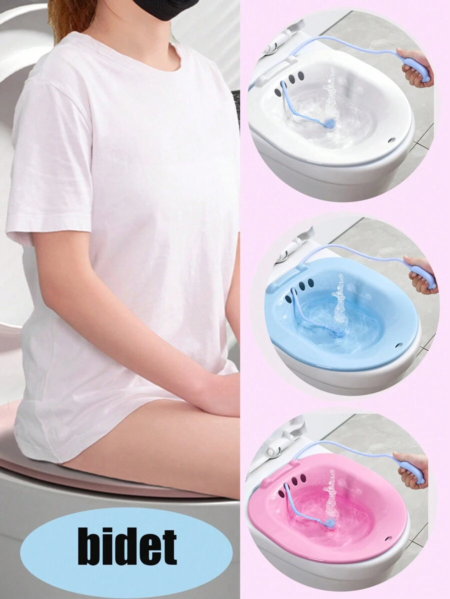Euro Wc Schlüssel Für Behinderte Hygienischer Bidet-Toilettensitz, mit Spülschlauch und Ablaufloch
