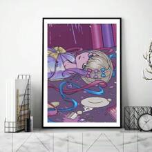 1 件墙面艺术海报动漫海报画廊印刷材料绘画墙面帆布图像客厅，帆布艺术，无框 - 彩色 - 查看 18