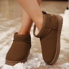 Merking Comfy Women's Winter Boots - Cozy Fleece Lined With Thick Traction Sole - Màu be - Xem 7