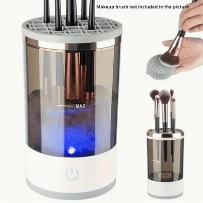 Máquina de limpeza de pincéis de maquiagem portátil USB elétrica escova cosmética ferramentas de limpeza de lavagem ferramentas de limpeza de pincéis de maquiagem ferramentas secas