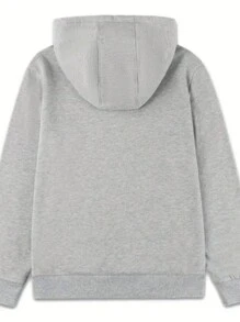 Sudadera con capucha de felpa con estampado de Feliz Año Nuevo, suéter de algodón apto para todas las estaciones, tanto para hombres como para mujeres