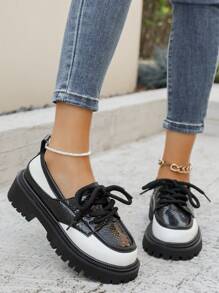 Outdoor Sports Thick Sole Platform Slip-On Loafers, Mirror Finish Non-Slip, Outdoor Fashion Women's Shoes, Summer Bestseller Autumn New Arrival, Four Seasons Versatile Flats, Christmas Gift For Ladies