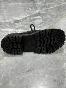 Outdoor Sports Thick Sole Platform Slip-On Loafers, Mirror Finish Non-Slip, Outdoor Fashion Women's Shoes, Summer Bestseller Autumn New Arrival, Four Seasons Versatile Flats, Christmas Gift For Ladies