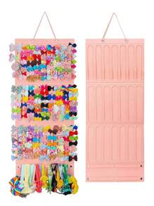 1 pezzo Borsa contenitore donna extra large per accessori per capelli come fermagli, fasce, scrunchies, organizer da appendere a parete, scatola per gioielli, adatta per uso quotidiano e custodia occhiali, ideale per feste di genere, compleanni, matrimoni e feste, il regalo perfetto per colleghi, amici e familiari, per il ritorno a scuola