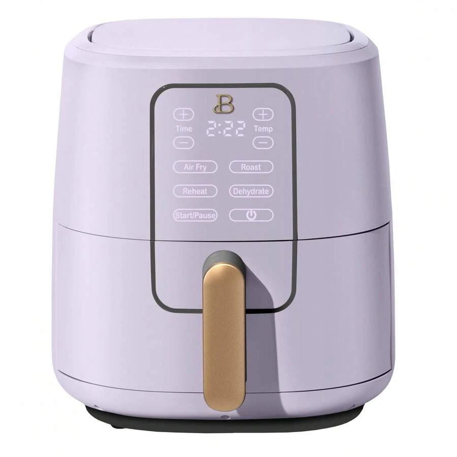 The 6 Qt Air Fryer With TurboCrisp Technology And Touch-Activated Display, White Icing By Drew Barrymore - 寶藍色 - 查看 1