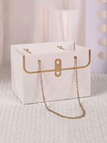 3 Stück elegante Papierblumen Geschenkbox-Set mit Griff - perfekt für Hochzeit, Valentinstag, Geburtstag und Muttertag Bouquet Aufbewahrung und handgemachte Verpackung