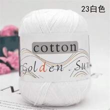 6pcs/Bundle Yarn, 50g, 120m (4727.4in), Suitable For Knitting Sweaters, Blankets, Hats, Socks, Scarves, Crochet Shoes, Bags - White