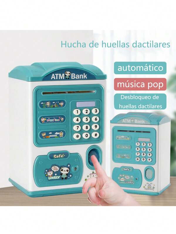 Alcancia automatica infantil con sonido Cajero Automático Para Niños Regalo Electrónico