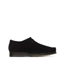 CLARKS - Zapatos Wallabee para hombres - Negro - Ver 1