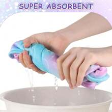 1pc Children Geometric Printed Quick Drying Microfiber Hair Wrap, Soft Absorbent Bath Towel Hat, Suitable For Long & Short Hair, Perfect Gift For Girls