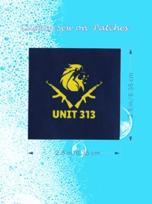 Custom Fashion Woven Sew On Clothing Square Badges,Woven Badges,Square Woven Patches - Image Customization - View 6