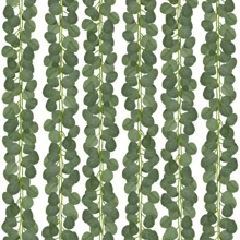 3 Pcs 82inch Lush Artificial Eucalyptus Wreath - Classic Style Home Decor, Wedding & Party Decoration - No Power Needed, No Feathers Gifts Birthday Graduation,Fake Plants