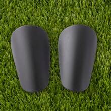 1 Pair Super Mini Football Shin Guards - Ultra Compact Soccer Inserts - Extremely Small Shinpads, Lightweight & Comfortable, Suitable For Both Men & Women