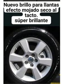 Brilllo para llantas Efecto mojado - Amarillo - Ver 2