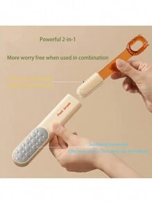 Multi-Function Foot Scrubber - Removes Calluses, Dead Skin, And Cleanses Foot Crevices - Multicolor - View 4