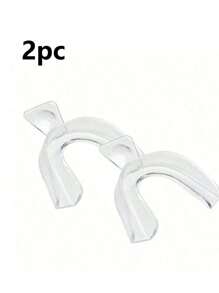 2pcs/4pcs/6pcs Sports Mouth Guards, Stop Snoring Anti Snoring Mouthguard Apnea Guard Bruxism Tray Sleep Aid Mouthguard Health Care,Sleep Teeth Guard For Stopping Grinding Teeth