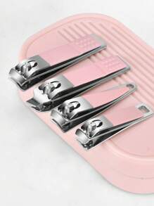 14 Stücke Rosa, Blau, Grün Nagelpflege Set, Familie Heim Maniküre Werkzeuge Nagelschere Set, Nagelschneiderset